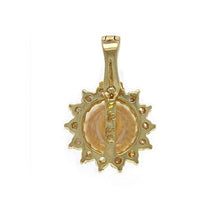 Load image into Gallery viewer, 14k Yellow Gold 8.50mm White Cultured Pearl &amp; 0.42ctw Diamond Pendant