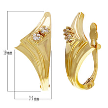Load image into Gallery viewer, 14k Yellow Gold 0.10ctw Diamond Encrusted Huggie Earrings