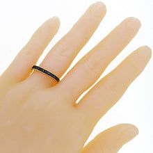 Load image into Gallery viewer, 14k Yellow Gold 1.56ctw Sapphire Channel Geometric Square Band