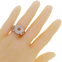 Load image into Gallery viewer, 18k White Gold 0.40ctw Diamond Floating Flexi-Link Fashion Ring