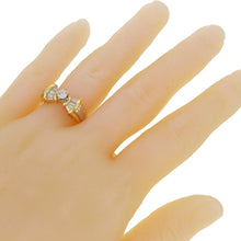 Load image into Gallery viewer, 14k Yellow &amp; White Gold 3/4ctw Mixed Cut  Diamond Engagement Ring
