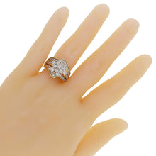 Load image into Gallery viewer, 14K Yellow Gold 1.02ctw Diamond Cluster Ring w/ IGL Cert. Authentication Card