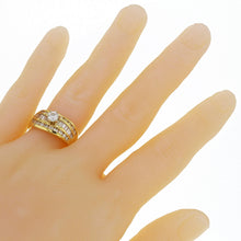 Load image into Gallery viewer, 14k Yellow Gold 1.87ctw Diamond Channel Engagement Ring