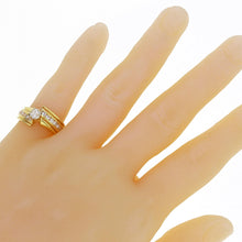 Load image into Gallery viewer, 14k Yellow Gold 1.04ctw Diamond Channel Engagment Ring