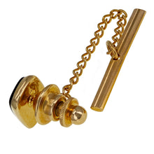 Load image into Gallery viewer, Men&#39;s 14k Yellow Gold Black Onyx Cabochon 1 Piece Cufflink